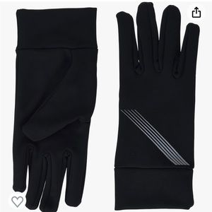 Amazon Essentials Men's Running Gloves Black